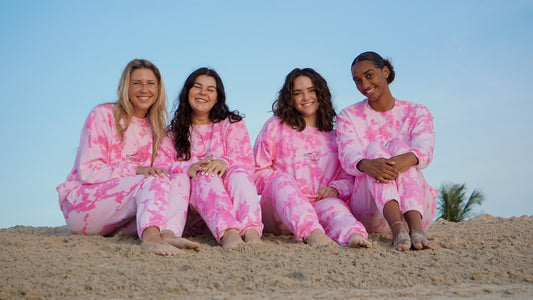 PINK Tie-Dye Sneaker Sweat Set