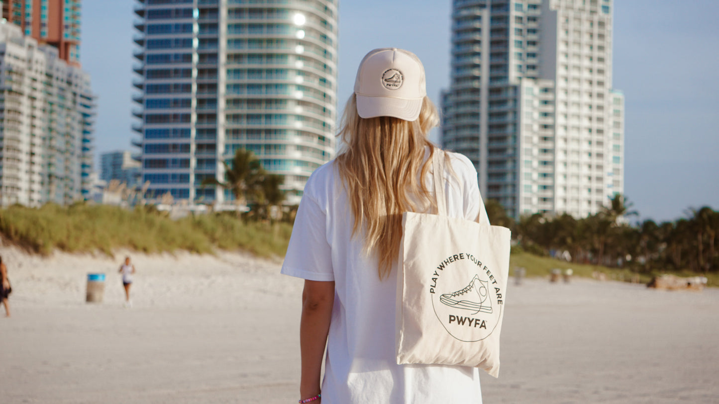 Sneaker Circle Logo Trucker Hat