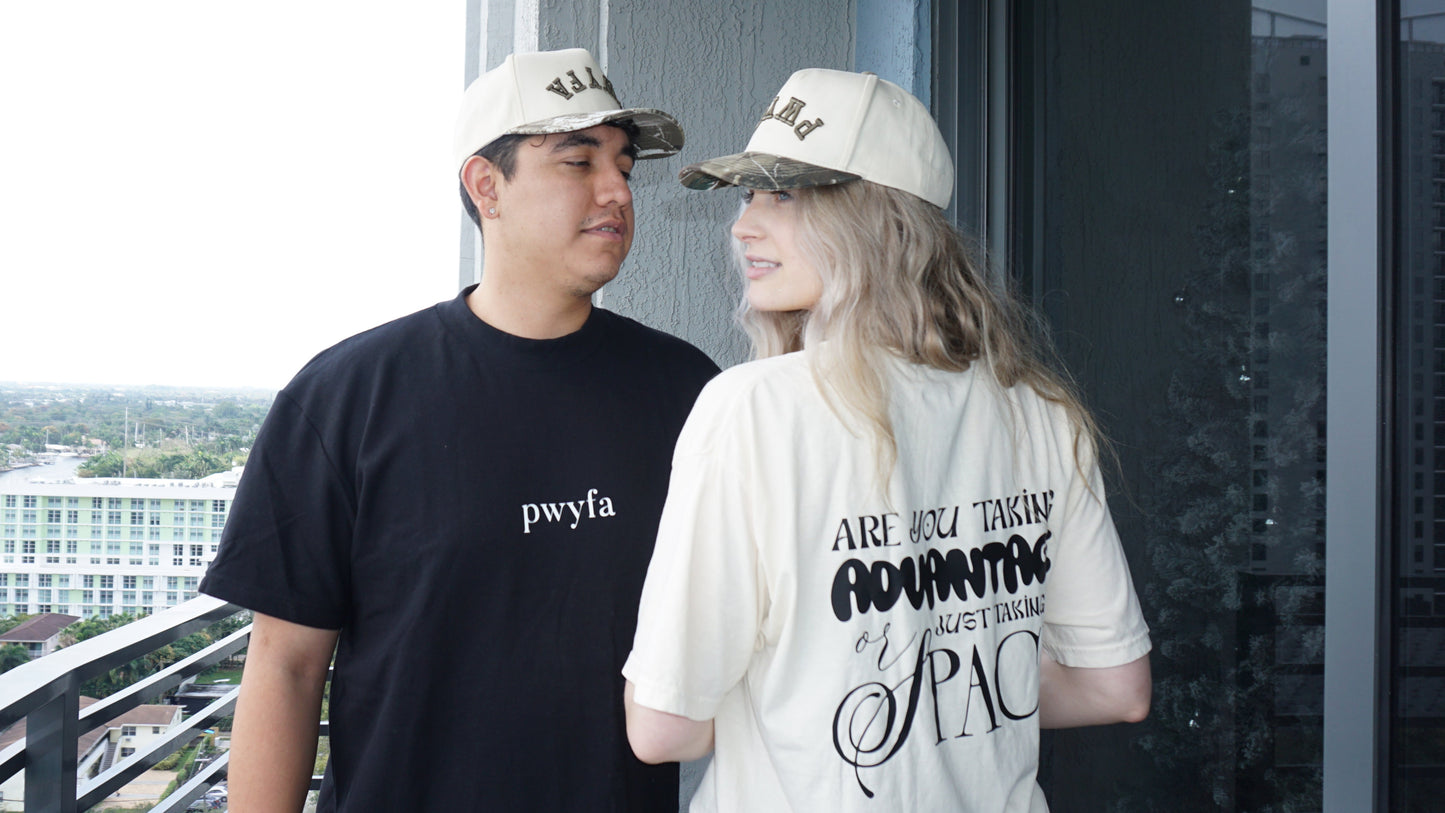 Camo Flipped PWYFA Hat