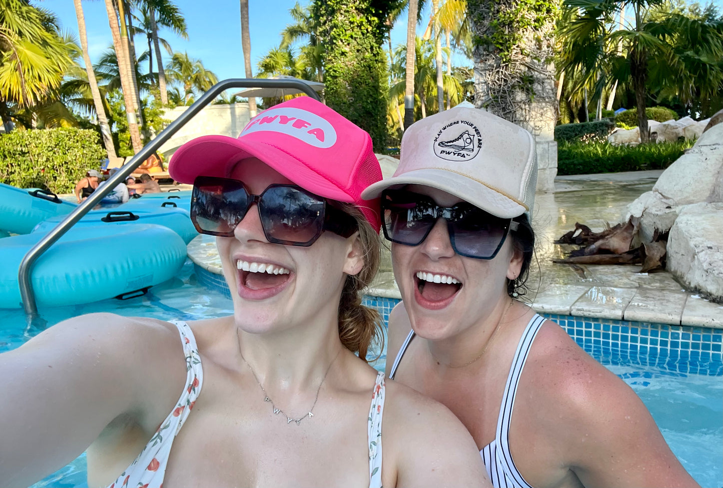 PWYFA Rounded Logo Trucker Hat