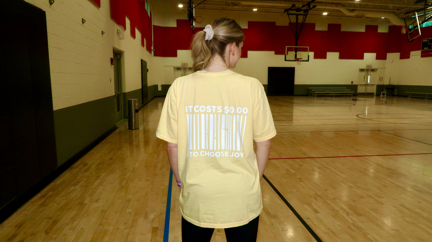 "Choose Joy" Price Tag Tee