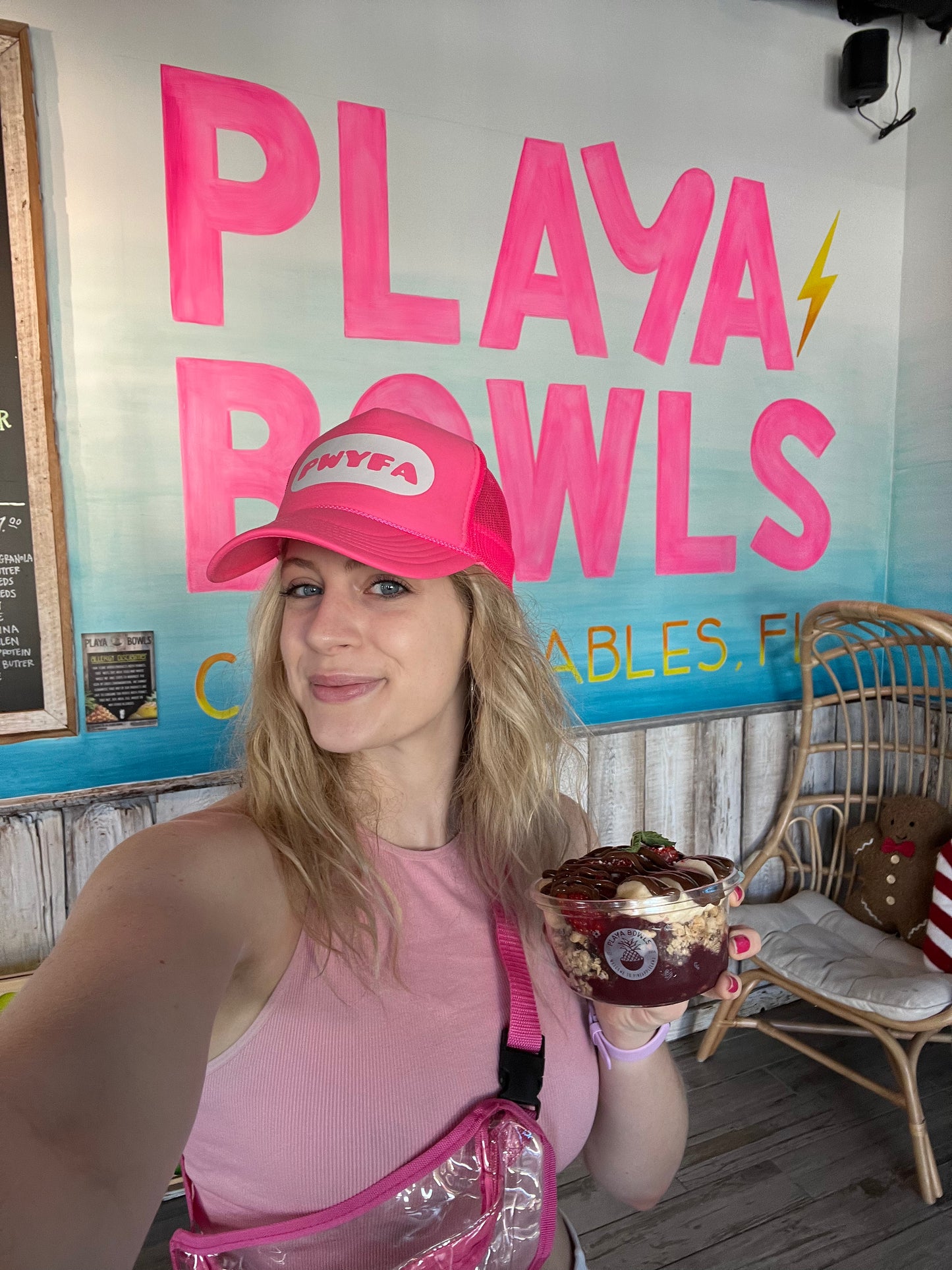 PWYFA Rounded Logo Trucker Hat