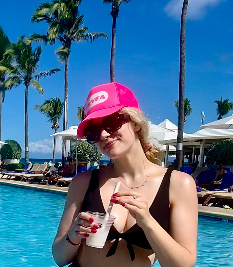 PWYFA Rounded Logo Trucker Hat
