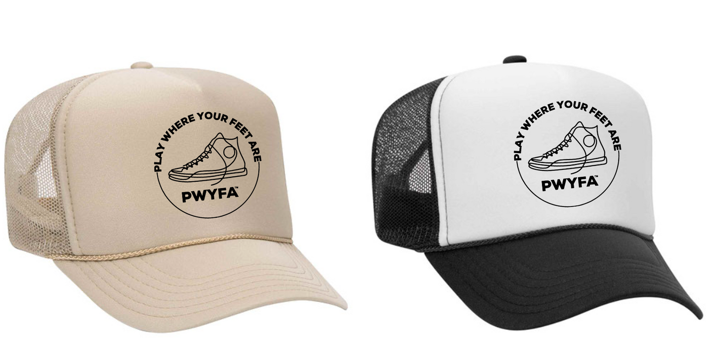 Sneaker Circle Logo Trucker Hat